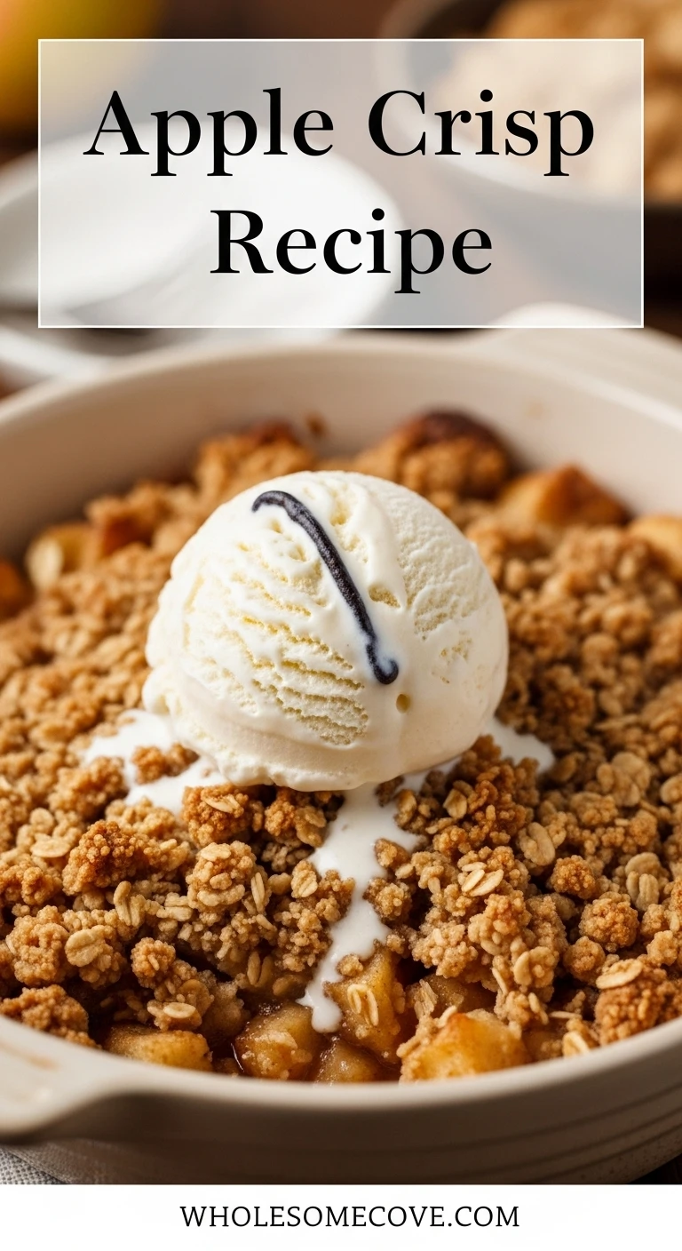 Caramel Apple Crisp Recipe | Sweet & Gooey Fall Treat