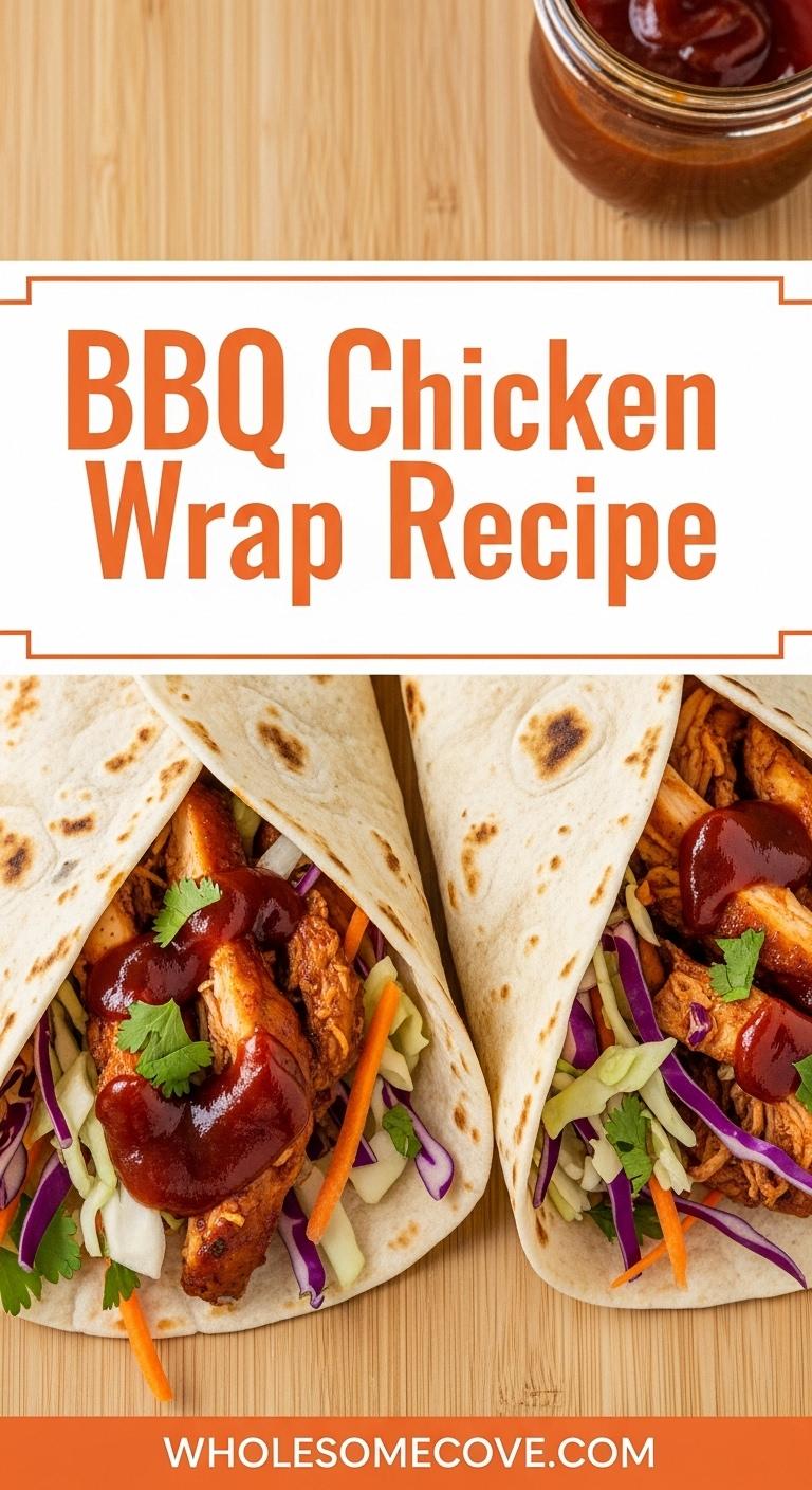 BBQ Chicken Wrap Recipe for Summer Cookouts BBQ Chicken Wrap Recipe for Summer Cookouts