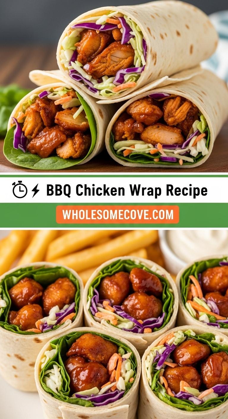 BBQ Chicken Wrap Recipe that’s Quick and Healthy BBQ Chicken Wrap Recipe that’s Quick and Healthy