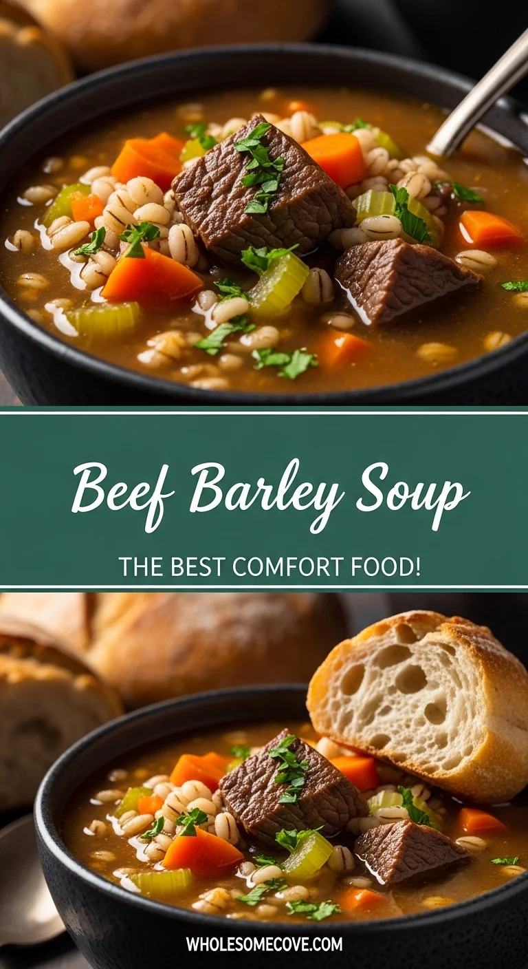 Beef Barley Soup Recipe | Old-Fashioned Flavor Made Simple