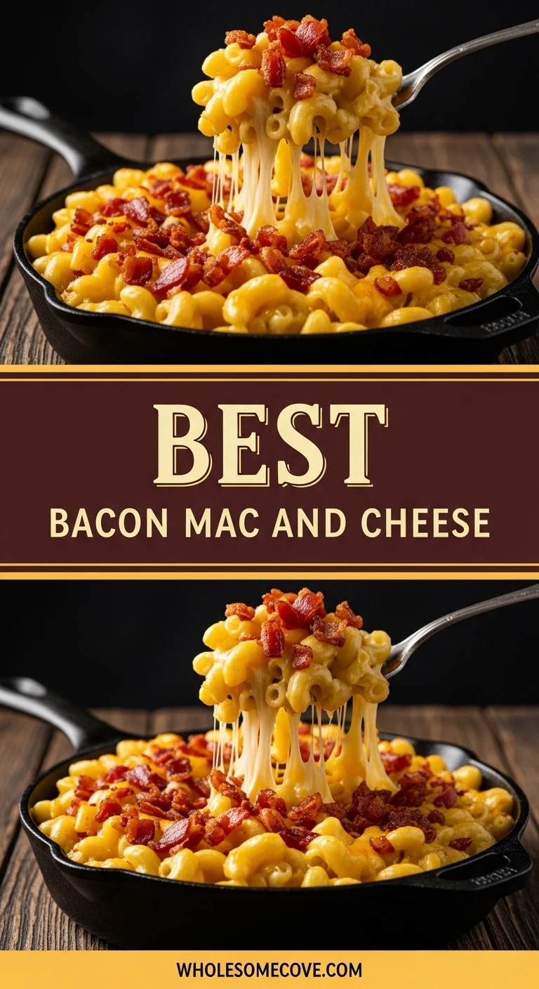 Best Bacon Mac and Cheese Recipe | Easy Comfort Food Classic