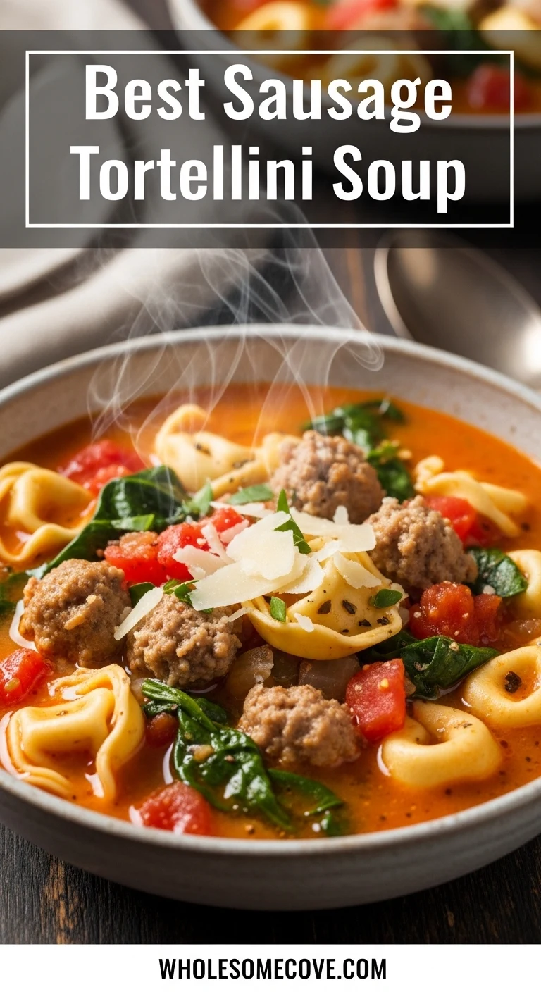Best Sausage Tortellini Soup Recipe | 30-Minute Dinner Idea