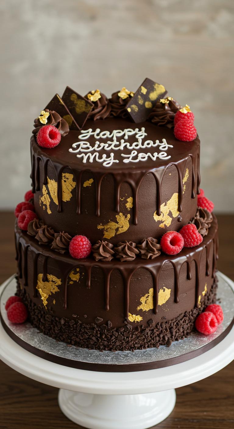 Decadent Chocolate Raspberry Drip Cake Decadent Chocolate Raspberry Drip Cake