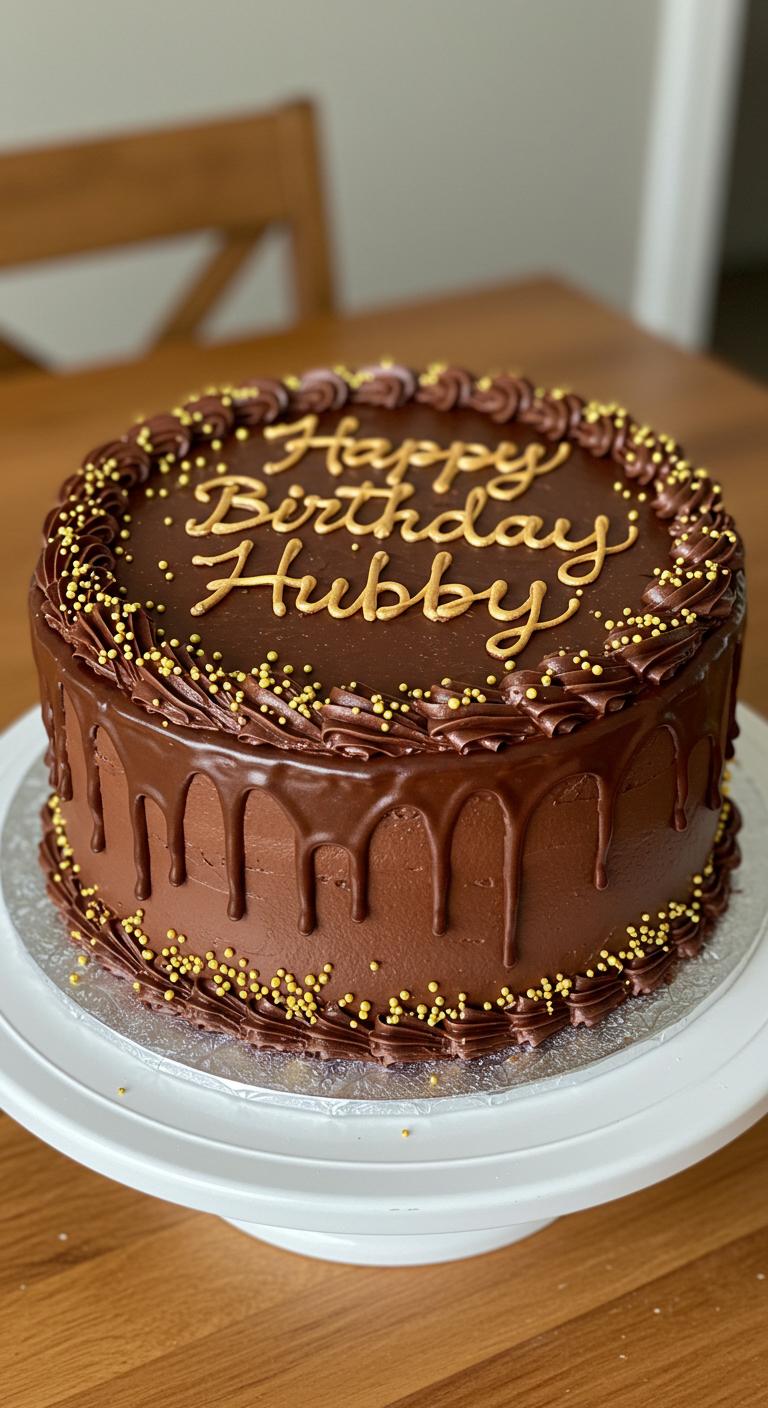 Classic Chocolate Drip Hubby Cake Classic Chocolate Drip Hubby Cake