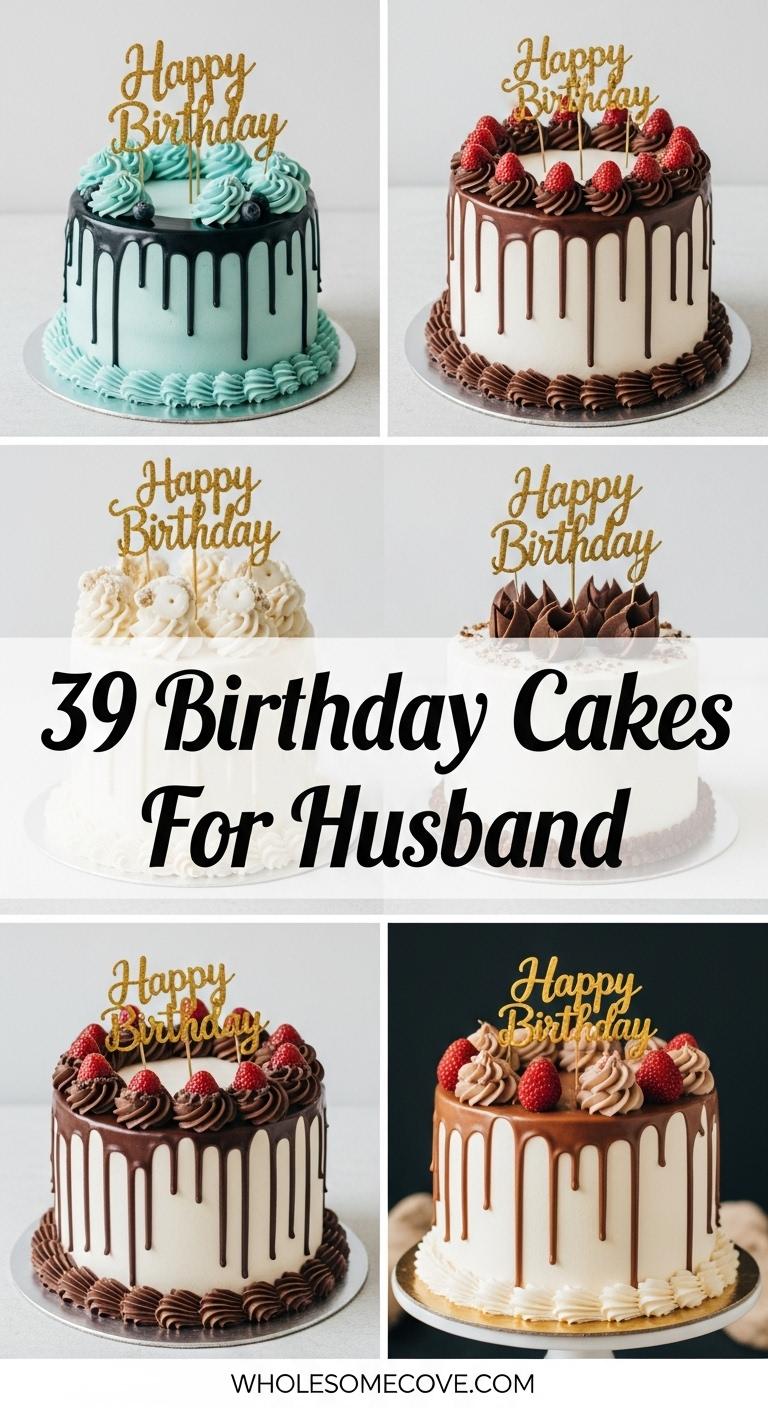 Birthday Cakes For Husband – Surprise Him With These Sweet Ideas Birthday Cakes For Husband – Surprise Him With These Sweet Ideas