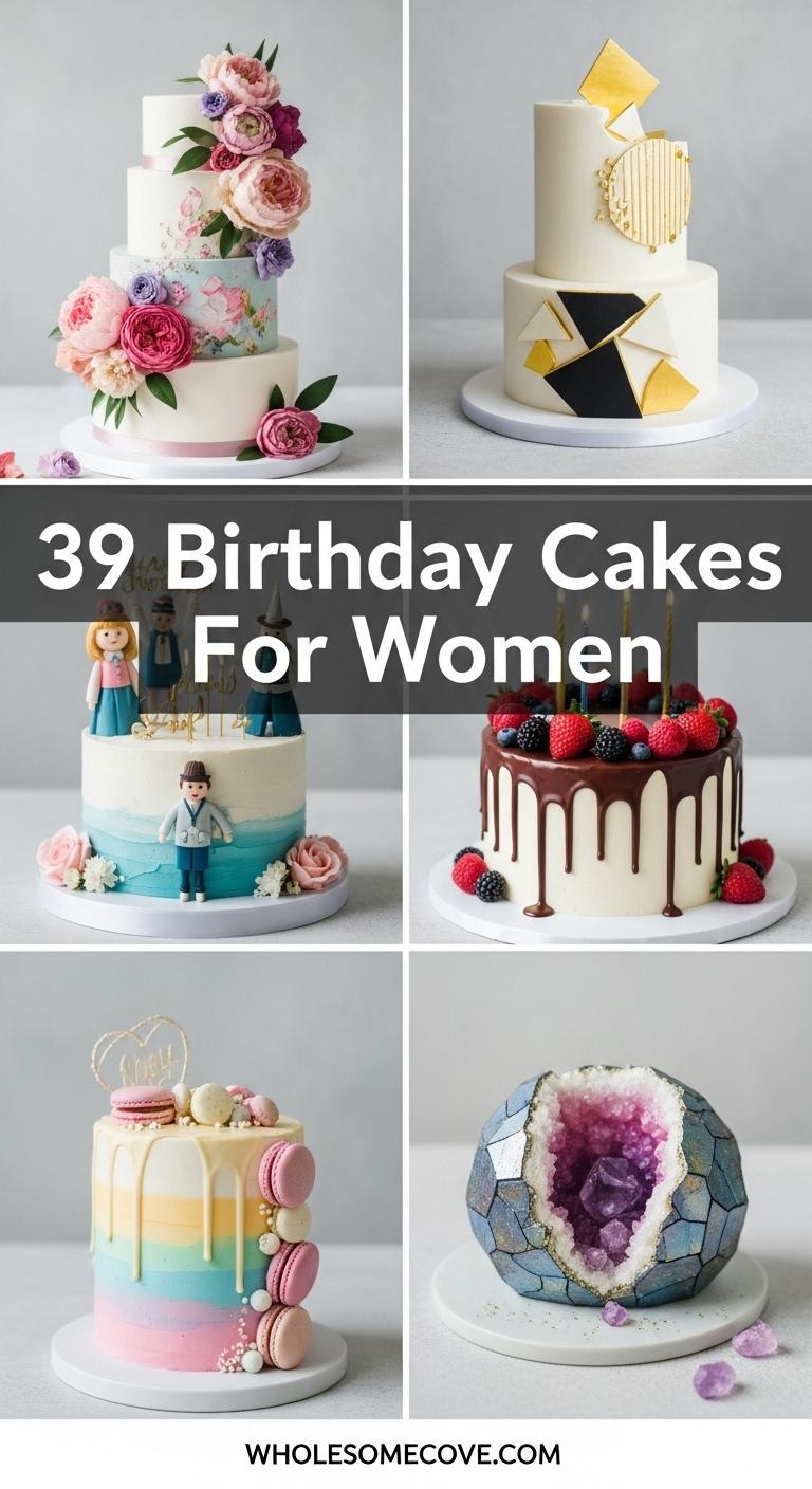 39 Birthday Cakes For Women – Perfect Cakes for Any Age 39 Birthday Cakes For Women – Perfect Cakes for Any Age