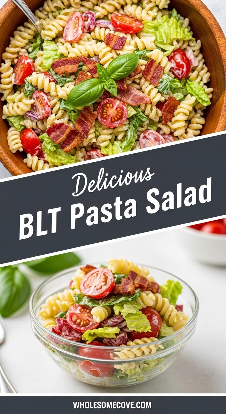 BLT Pasta Salad Recipe