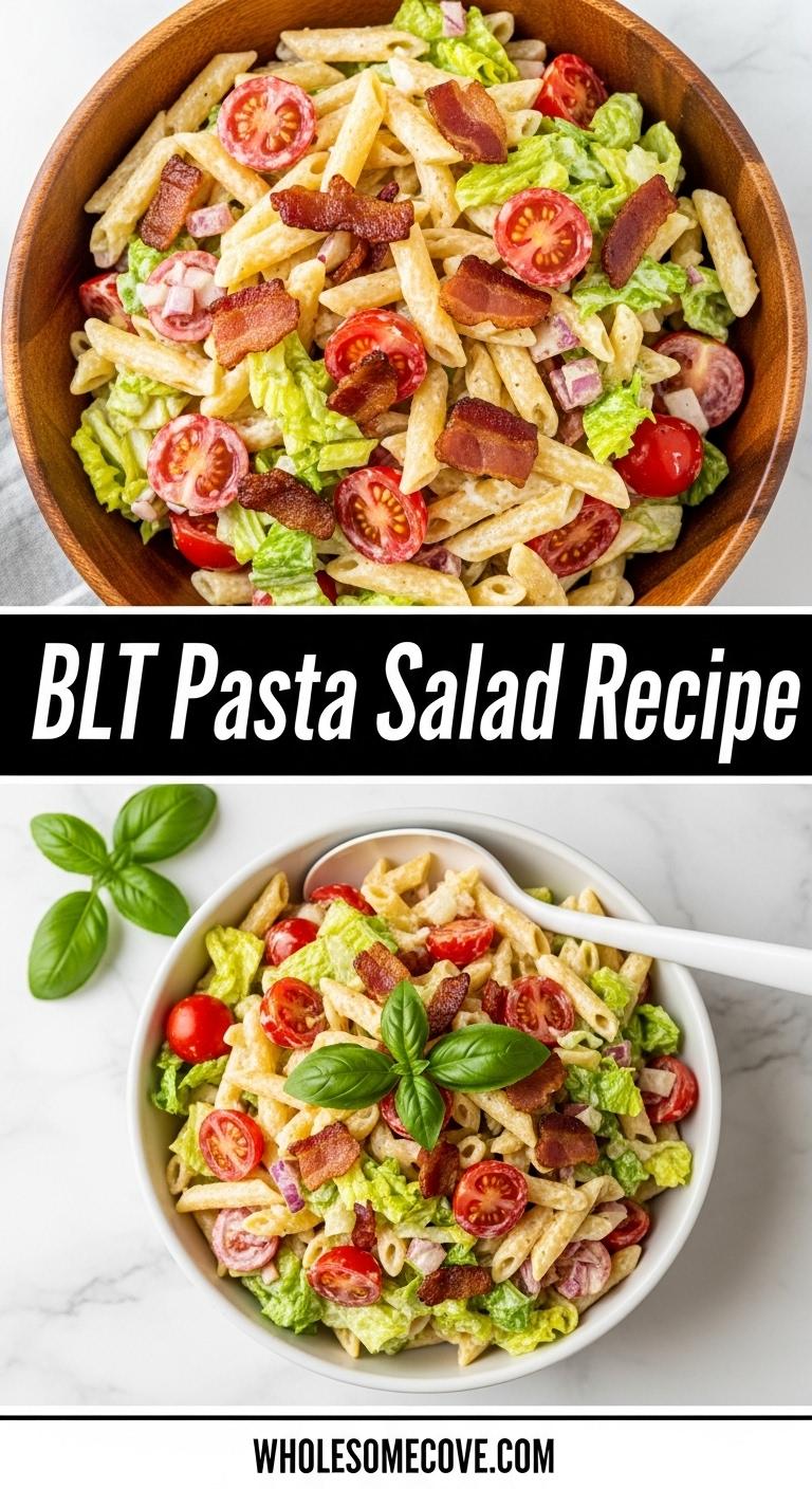 BLT Pasta Salad Recipe – Delicious Picnic Food