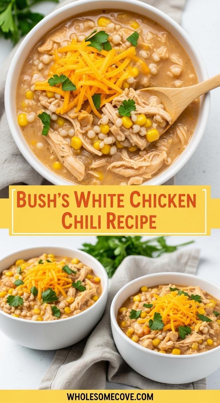 Bush's White Chicken Chili Recipe for Healthy Comfort Food Bush's White Chicken Chili Recipe for Healthy Comfort Food