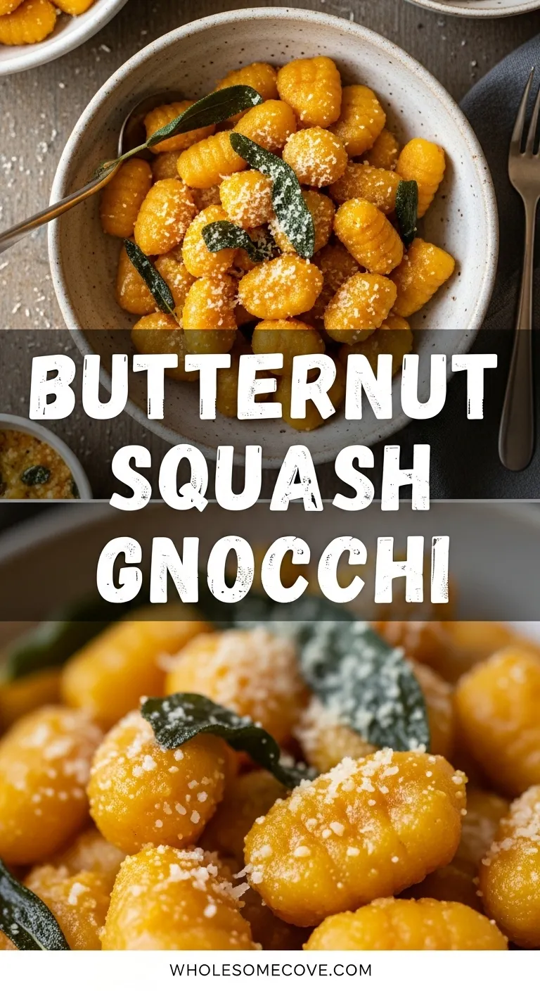 Butternut Squash Gnocchi Recipe | Elegant Fall Dinner at Home