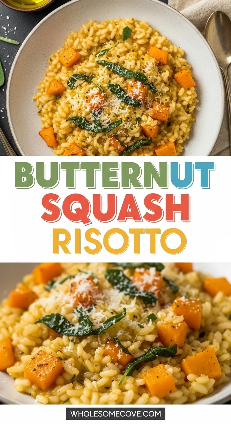 Butternut Squash Risotto Recipe | Cozy Fall Date Night Dinner