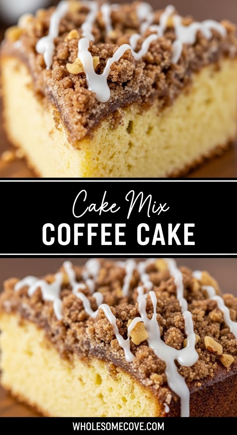 Delicious Coffee Cake Recipe Using Cake Mix with Streusel Delicious Coffee Cake Recipe Using Cake Mix with Streusel