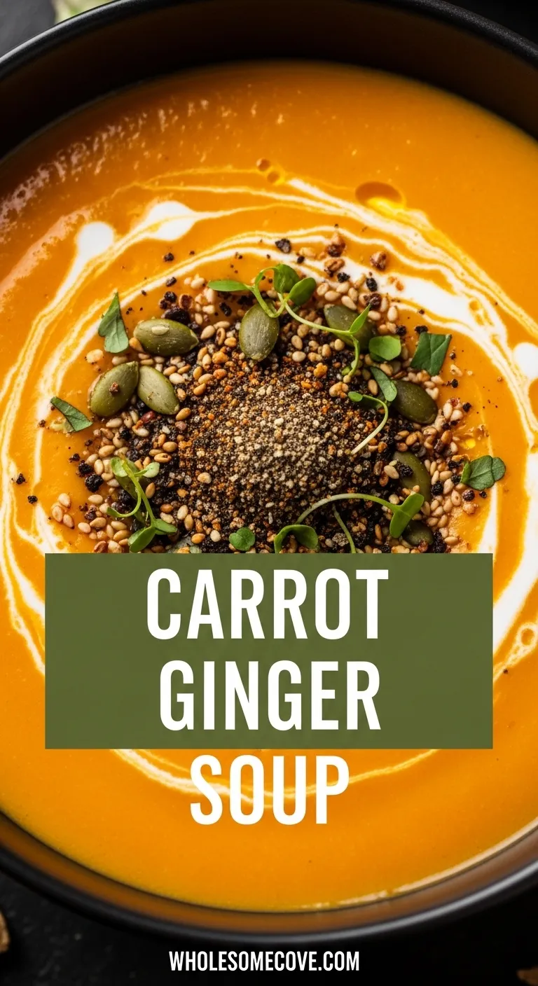 Carrot Ginger Soup Recipe | Detox Cleanse & Fresh Start