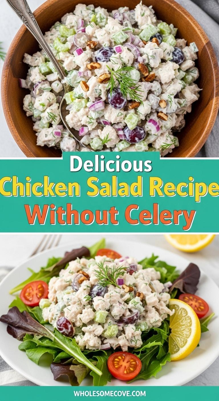 Chicken Salad Recipe Without Celery – Low Carb Option Chicken Salad Recipe Without Celery – Low Carb Option