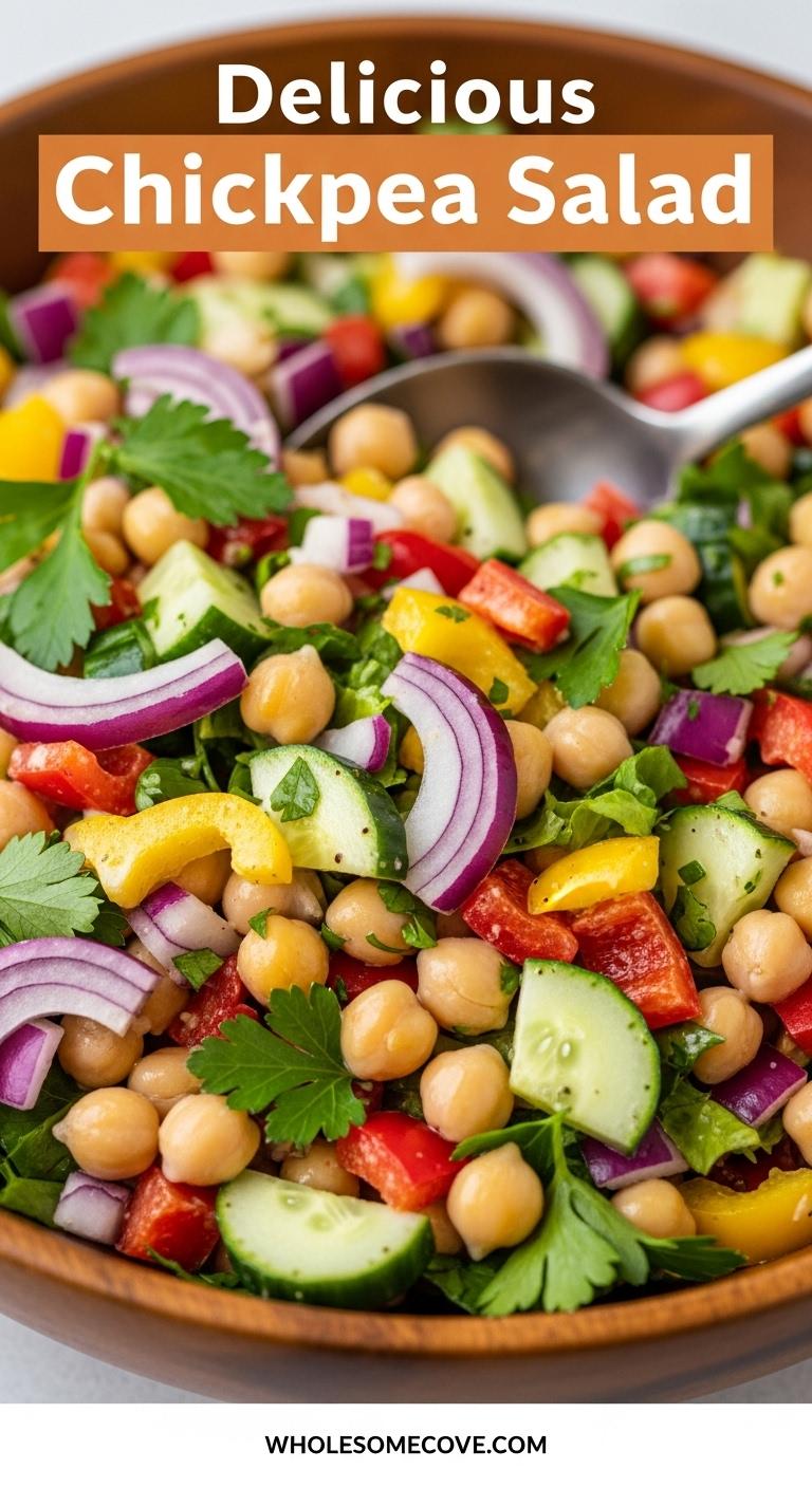 Chickpea Salad Recipe – Fresh & Flavorful Healthy Recipes Chickpea Salad Recipe – Fresh & Flavorful Healthy Recipes