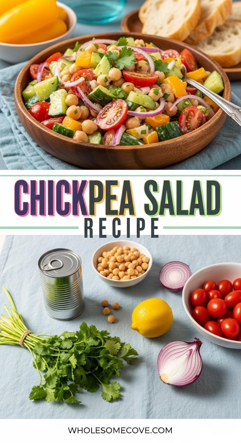Chickpea Salad Recipe – Quick and Easy Lunch Recipes Chickpea Salad Recipe – Quick and Easy Lunch Recipes