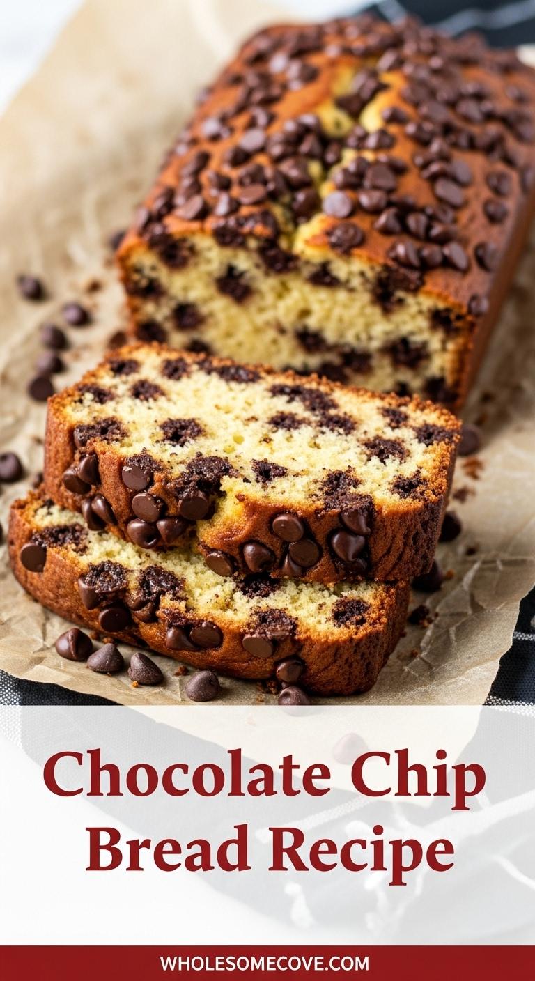 Chocolate Chip Bread Recipe - Easy Snack for Parties