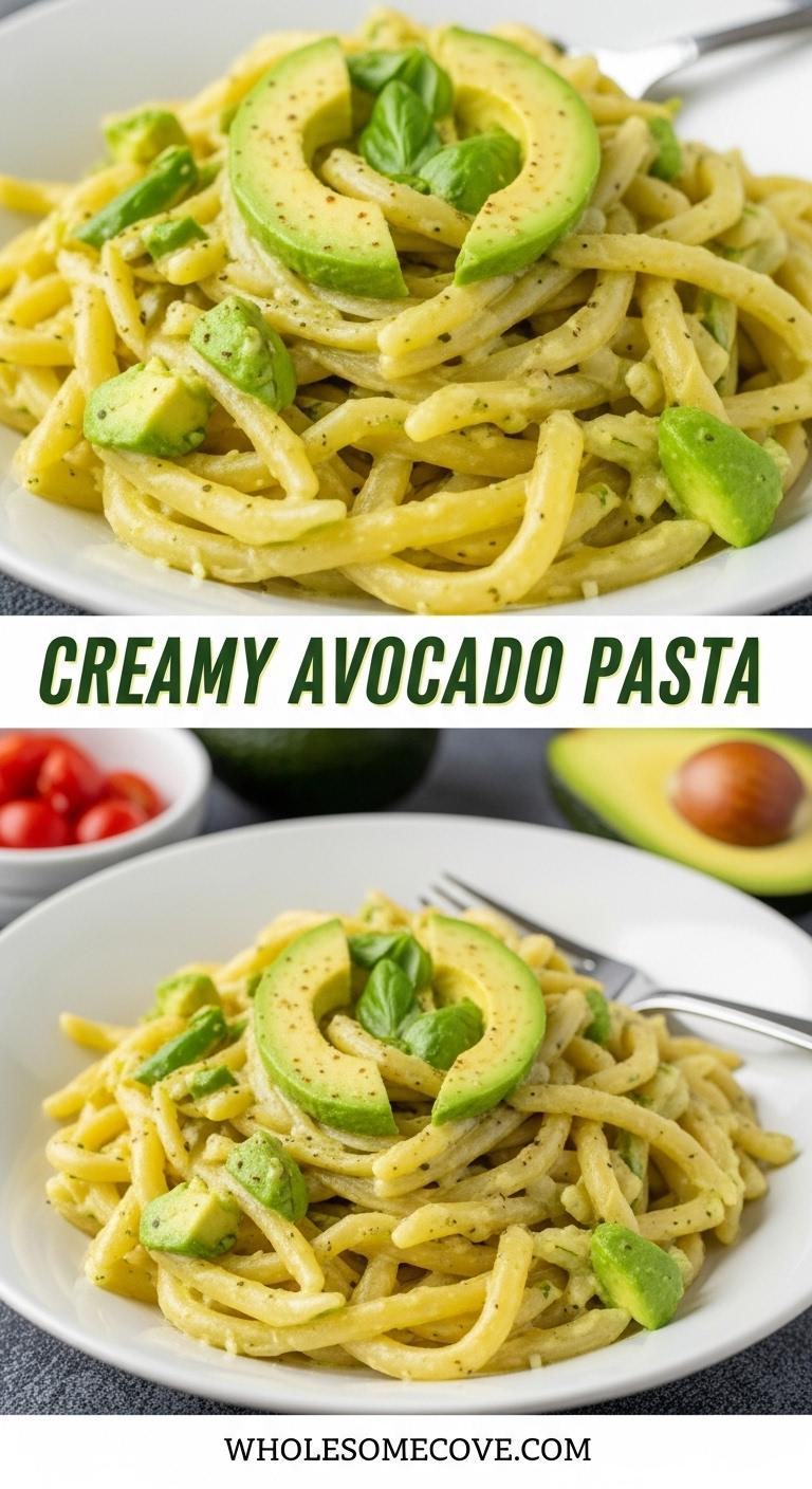 Creamy Avocado Pasta Recipe – Vegetarian Dish for Clean Eating Creamy Avocado Pasta Recipe – Vegetarian Dish for Clean Eating