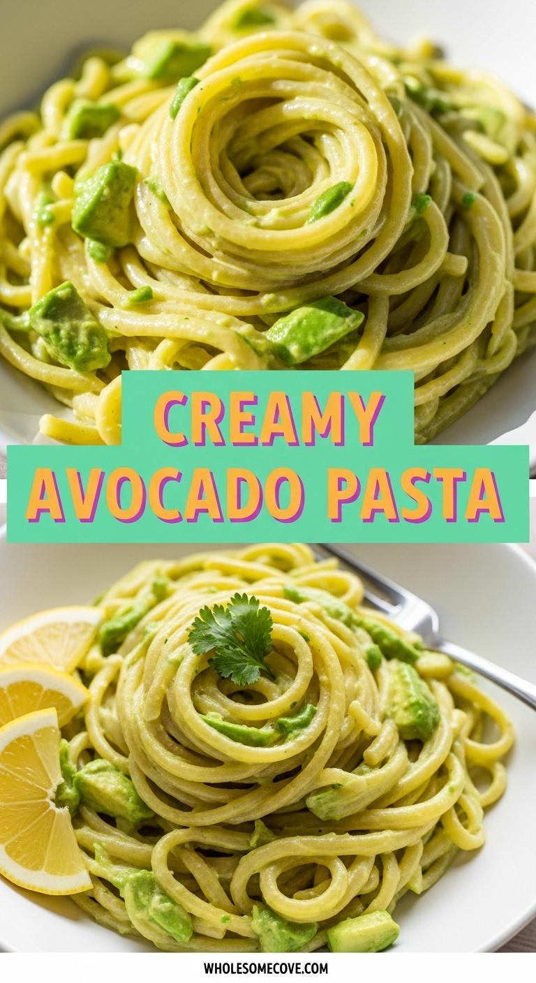 Creamy Avocado Pasta Recipe Creamy Avocado Pasta Recipe