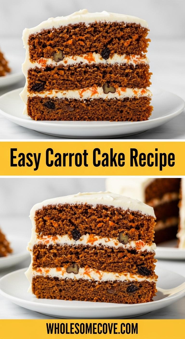 Easy Carrot Cake Recipe | Classic Dessert for Parties & Holidays Easy Carrot Cake Recipe | Classic Dessert for Parties & Holidays