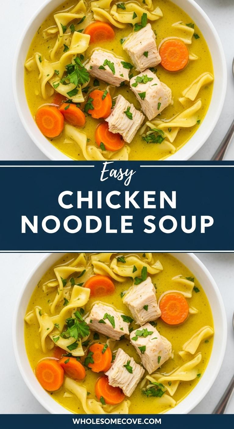 Easy Chicken Noodle Soup Recipe for Cold Days Easy Chicken Noodle Soup Recipe for Cold Days