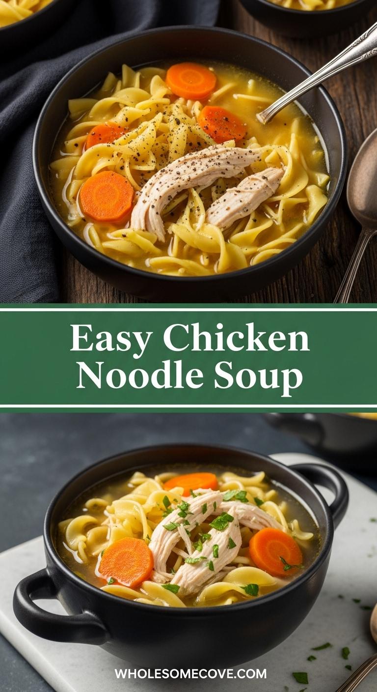 Easy Chicken Noodle Soup Recipe Easy Chicken Noodle Soup Recipe