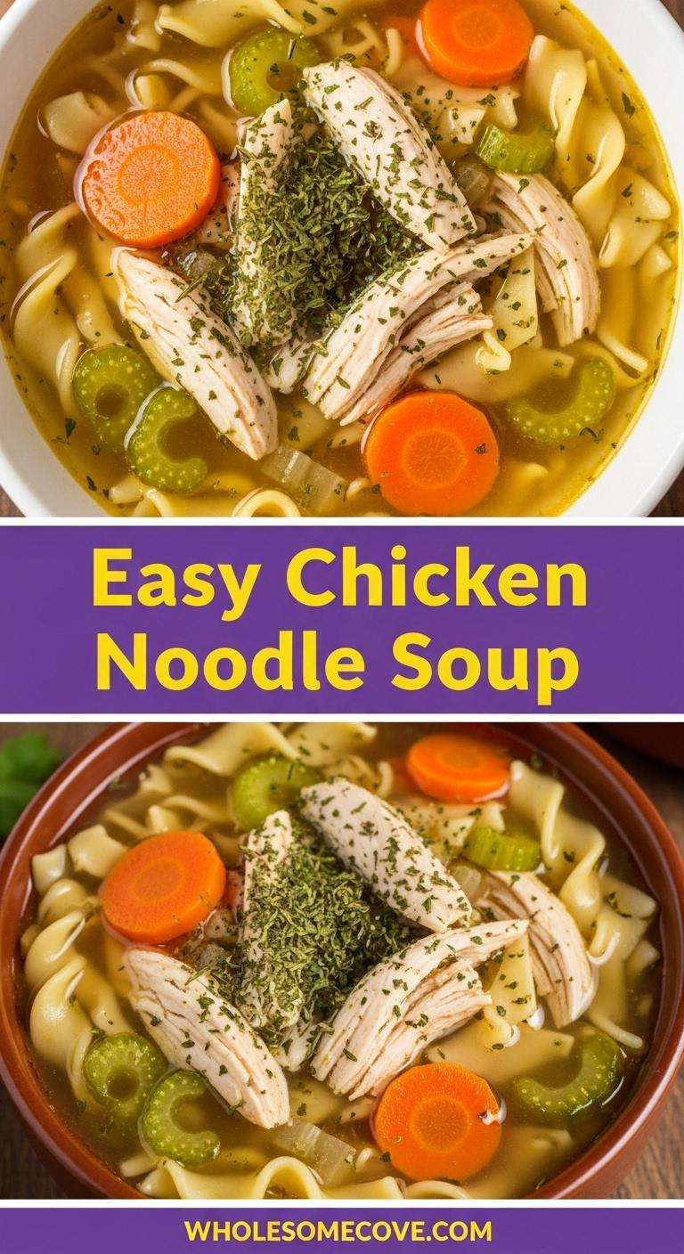 Easy Chicken Noodle Soup Recipe Everyone Loves Easy Chicken Noodle Soup Recipe Everyone Loves