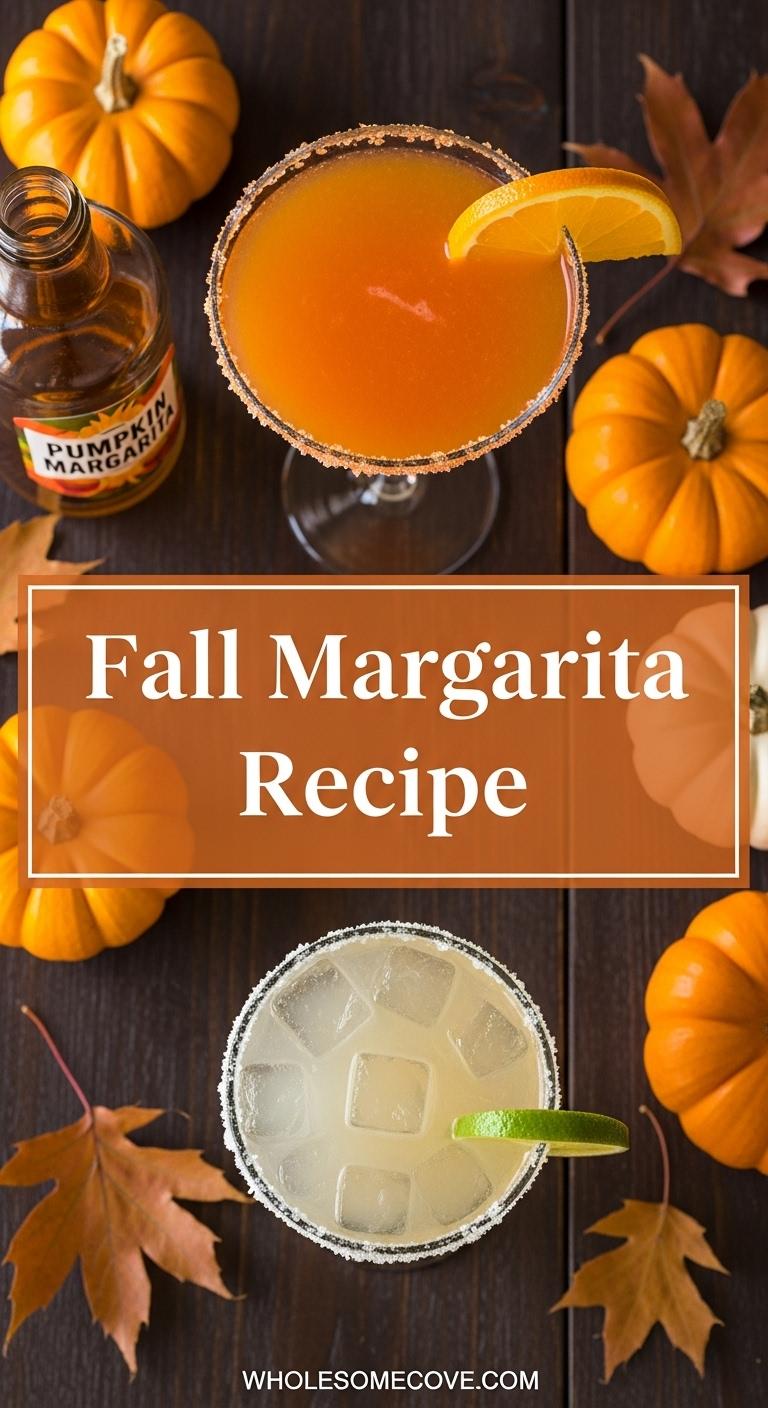 Fall Margarita Recipe with Pumpkin Spice Flavor Fall Margarita Recipe with Pumpkin Spice Flavor