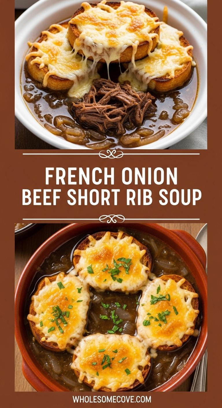 Cozy French Onion Beef Short Rib Soup Recipe to Warm Your Soul Cozy French Onion Beef Short Rib Soup Recipe to Warm Your Soul