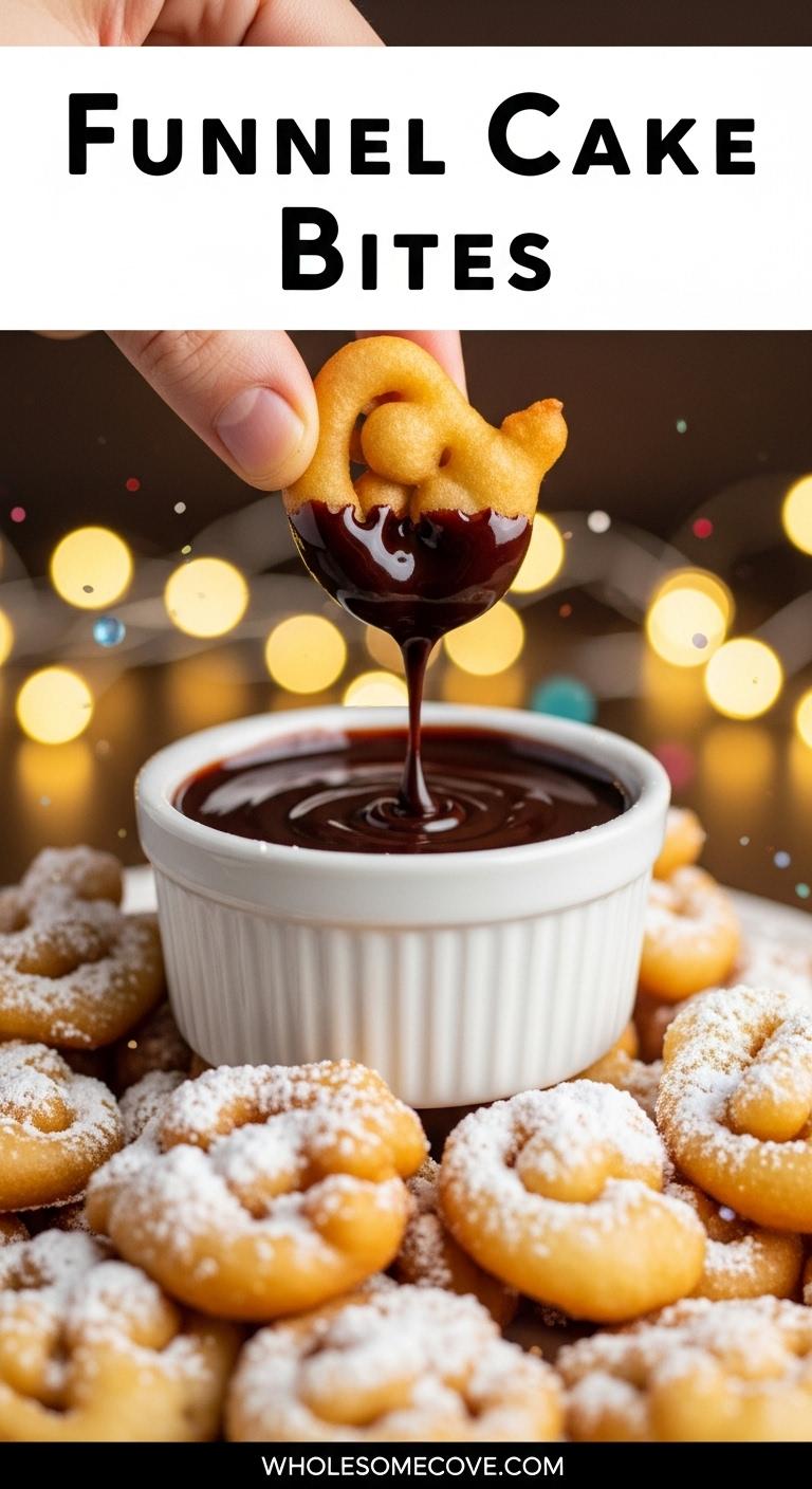 Funnel Cake Bites Recipe – Sweet Carnival Snack Funnel Cake Bites Recipe – Sweet Carnival Snack
