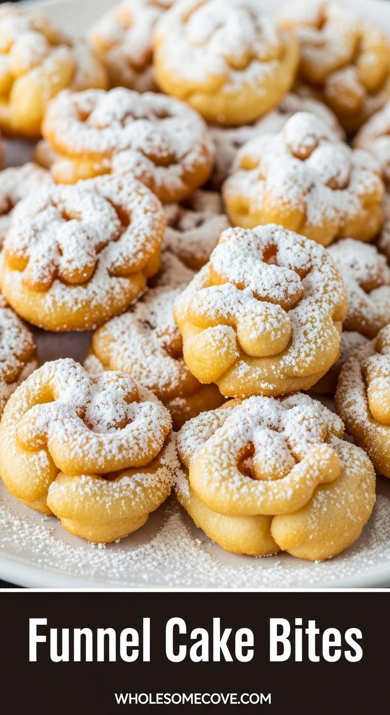 Funnel Cake Bites Recipe – Easy Fried Dessert Funnel Cake Bites Recipe – Easy Fried Dessert