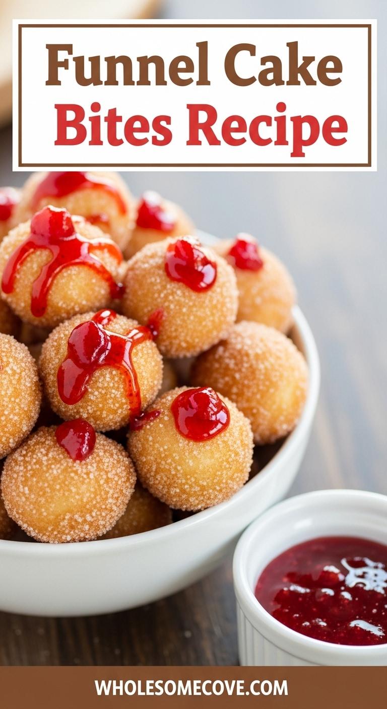 Funnel Cake Bites Recipe – Best Party Dessert Funnel Cake Bites Recipe – Best Party Dessert