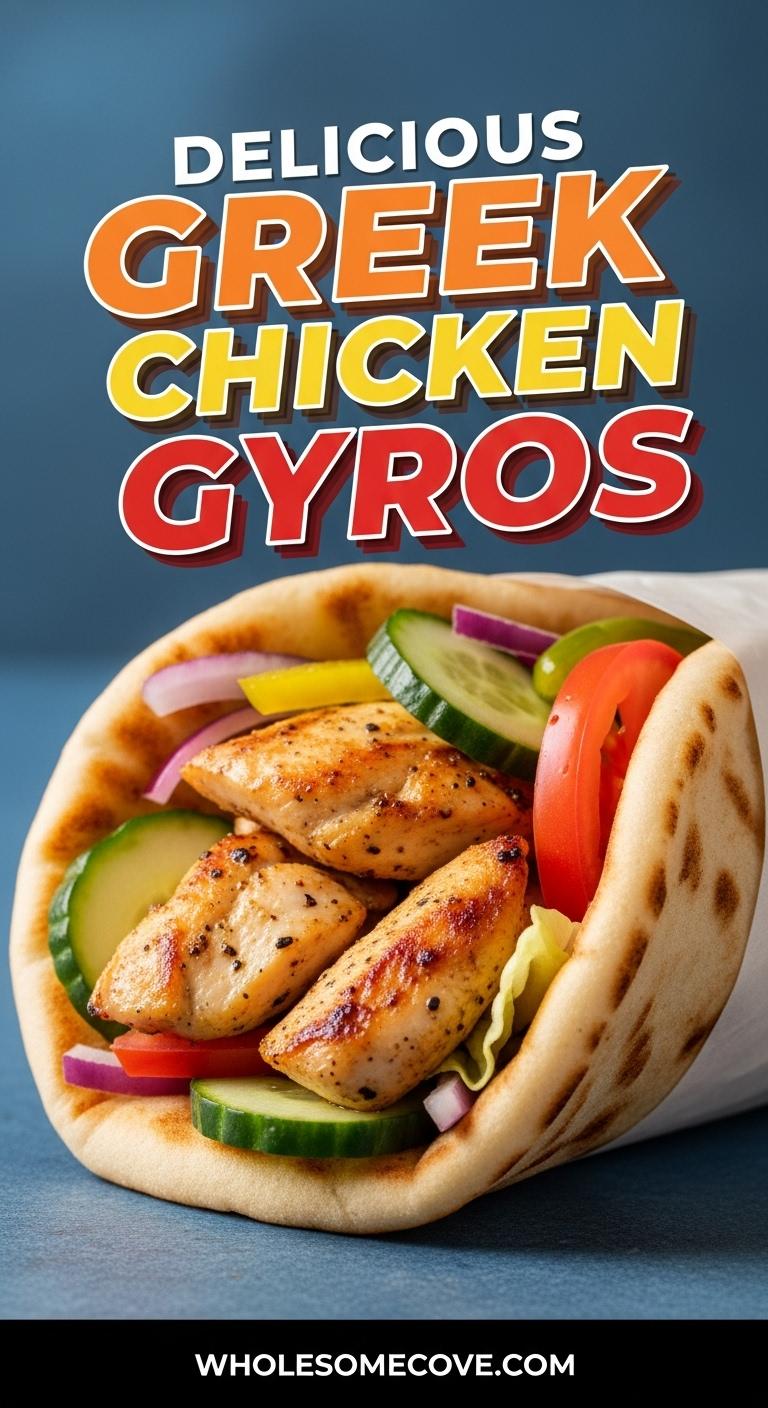 Greek Chicken Gyros Recipe – Quick Dinner Ideas You’ll Crave Greek Chicken Gyros Recipe – Quick Dinner Ideas You’ll Crave