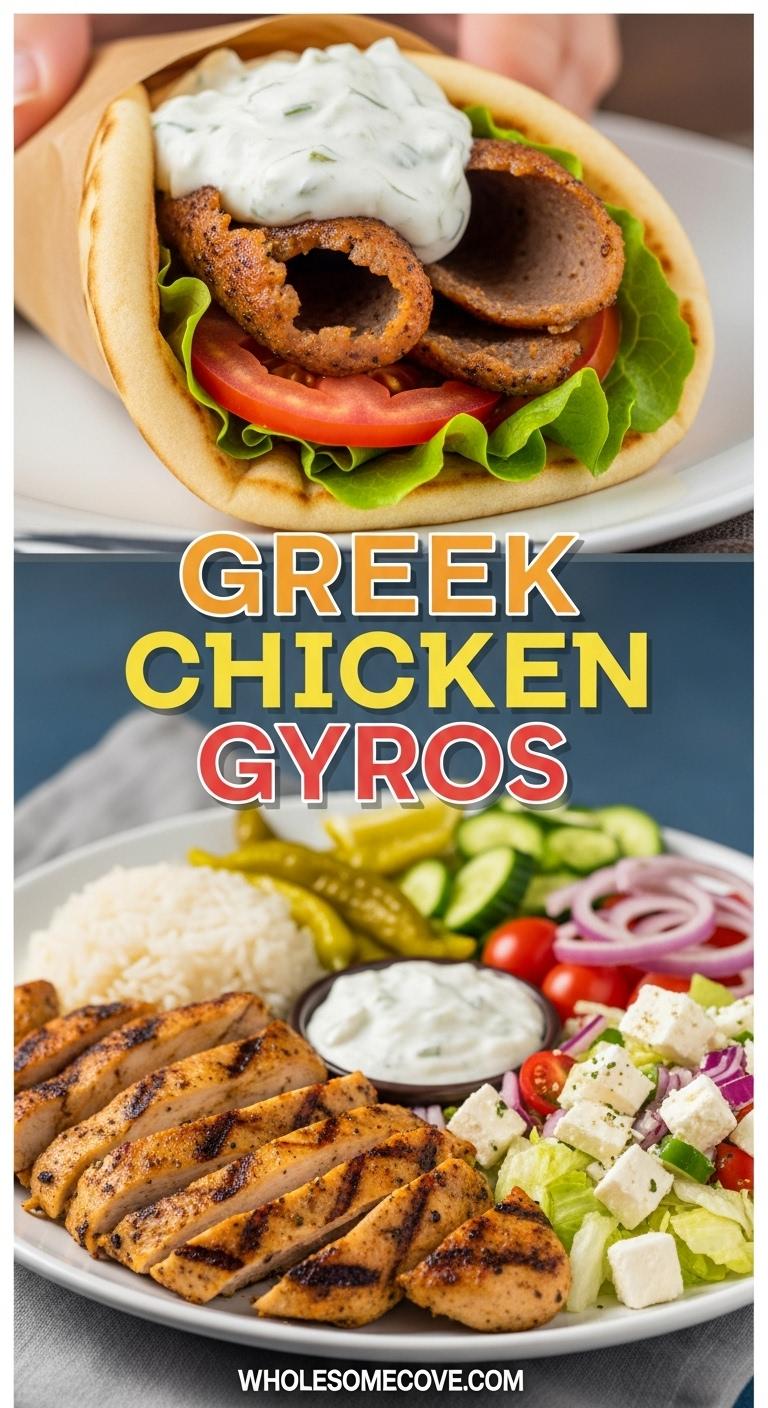 Greek Chicken Gyros Recipe – Easy Mediterranean Recipes for Dinner Greek Chicken Gyros Recipe – Easy Mediterranean Recipes for Dinner