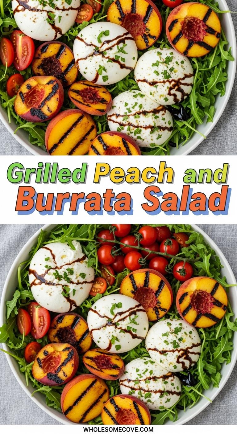 Grilled Peach and Burrata Salad Recipe – Easy Summer Dish Grilled Peach and Burrata Salad Recipe – Easy Summer Dish