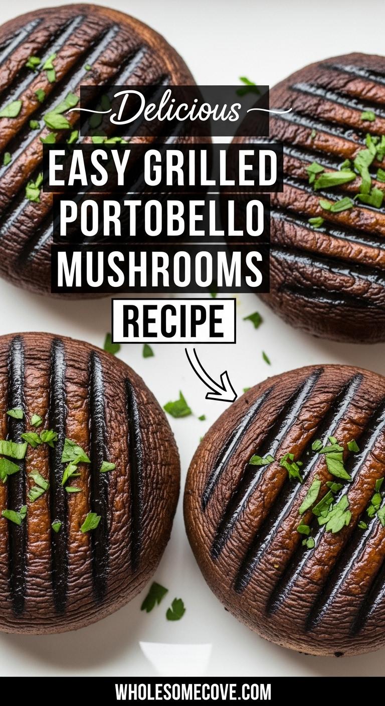 Grilled Portobello Mushrooms Recipe for Quick and Easy Meals Grilled Portobello Mushrooms Recipe for Quick and Easy Meals