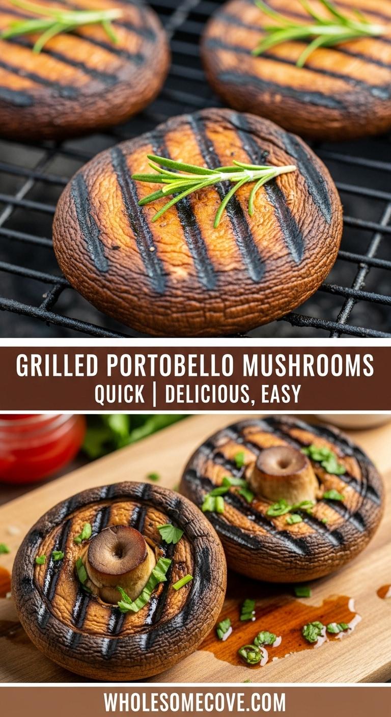 Grilled Portobello Mushrooms Recipe That Doubles as a Burger Grilled Portobello Mushrooms Recipe That Doubles as a Burger