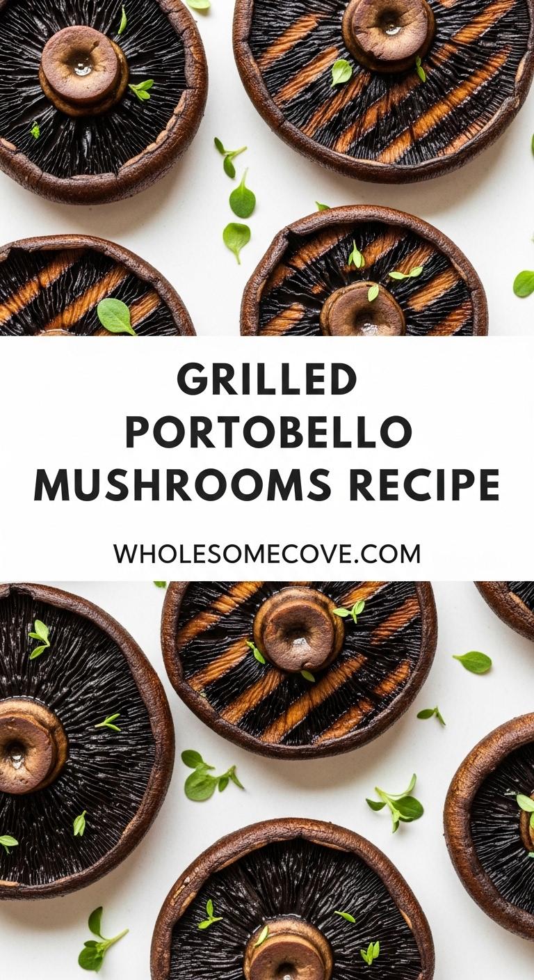 Grilled Portobello Mushrooms Recipe with Garlic and Herbs Grilled Portobello Mushrooms Recipe with Garlic and Herbs