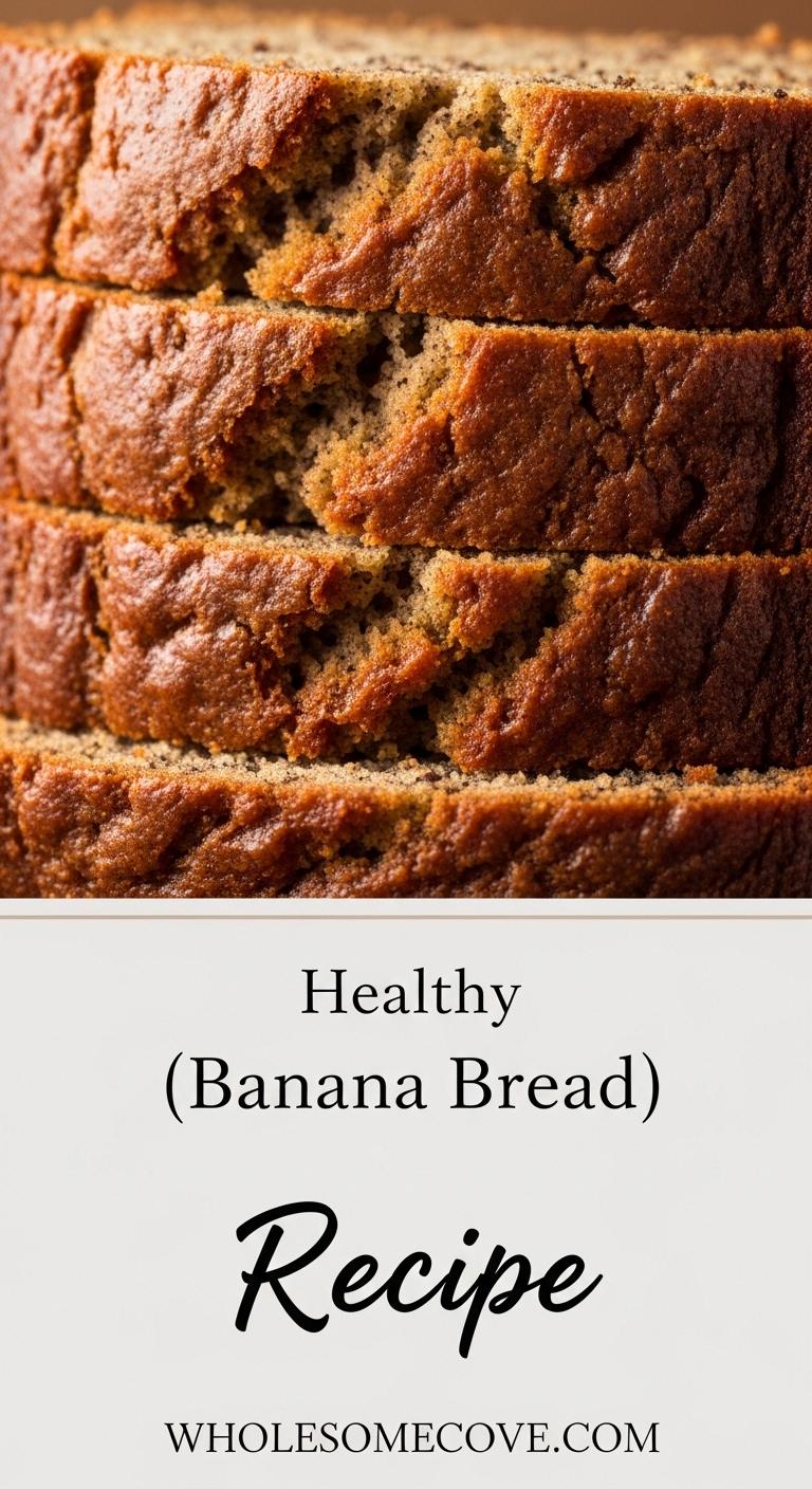 Healthy Banana Bread Recipe