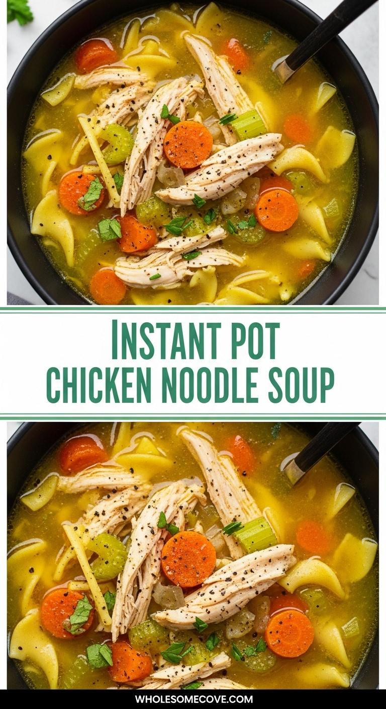 Instant Pot Chicken Noodle Soup Recipe | Kid-Friendly Comfort Food Instant Pot Chicken Noodle Soup Recipe | Kid-Friendly Comfort Food