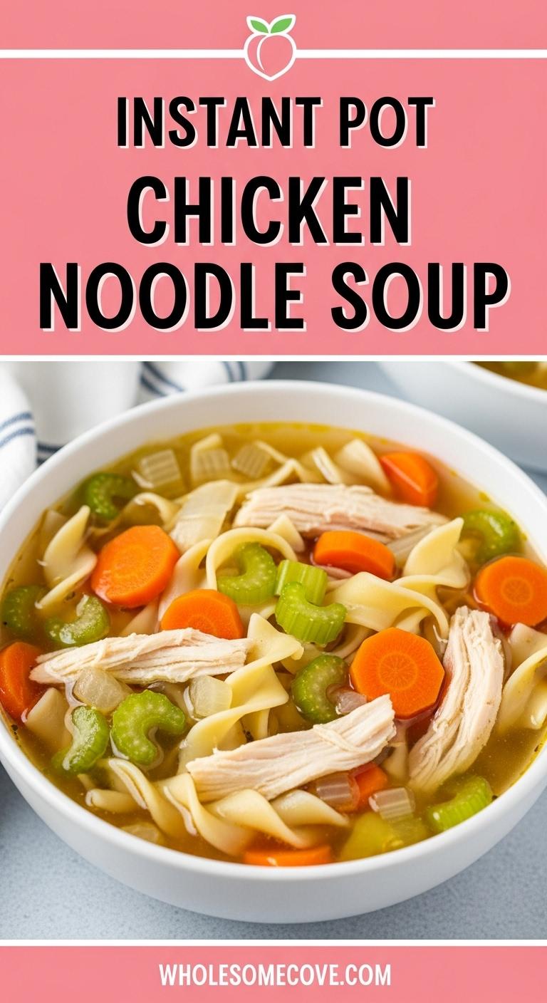 Instant Pot Chicken Noodle Soup Recipe | Simple & Nourishing Family Meal Instant Pot Chicken Noodle Soup Recipe | Simple & Nourishing Family Meal