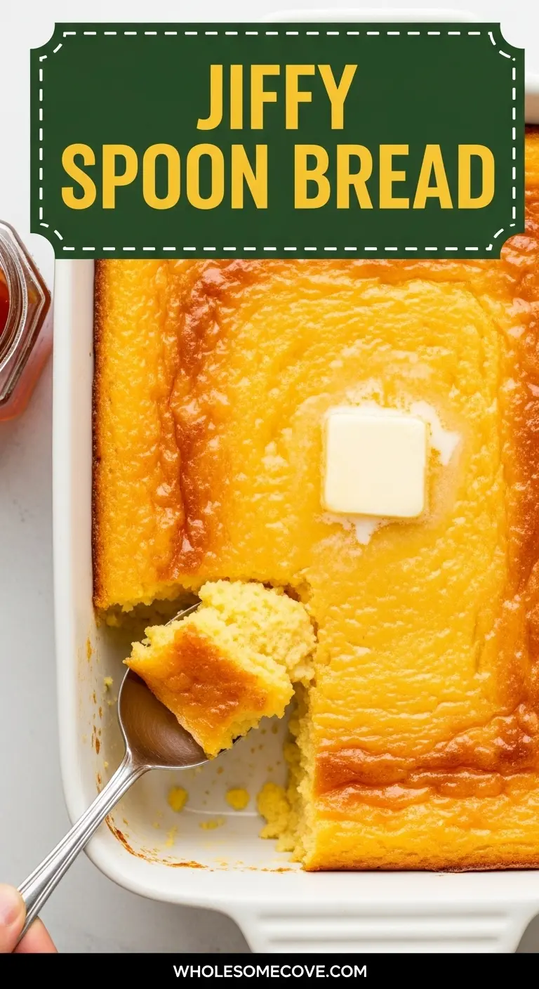 Jiffy Spoon Bread Recipe | Easy Southern Comfort Side Dish