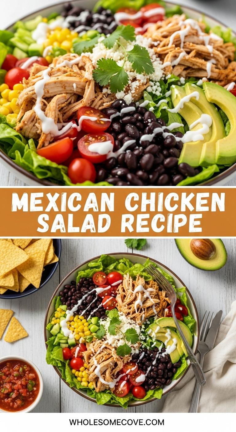 Mexican Chicken Salad Recipe - A Refreshing Summer Meal Mexican Chicken Salad Recipe - A Refreshing Summer Meal