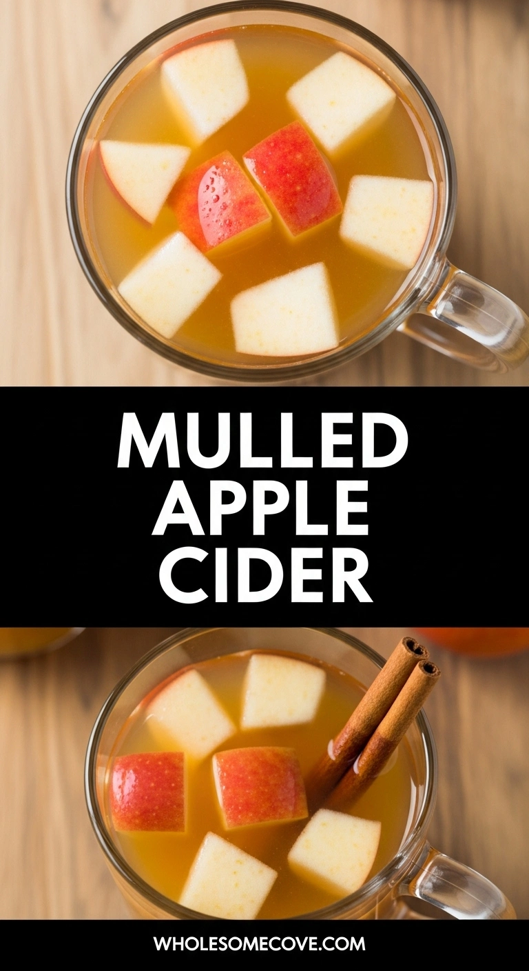 Mulled Apple Cider Recipe | Simple Fall Drink with Fresh Apples