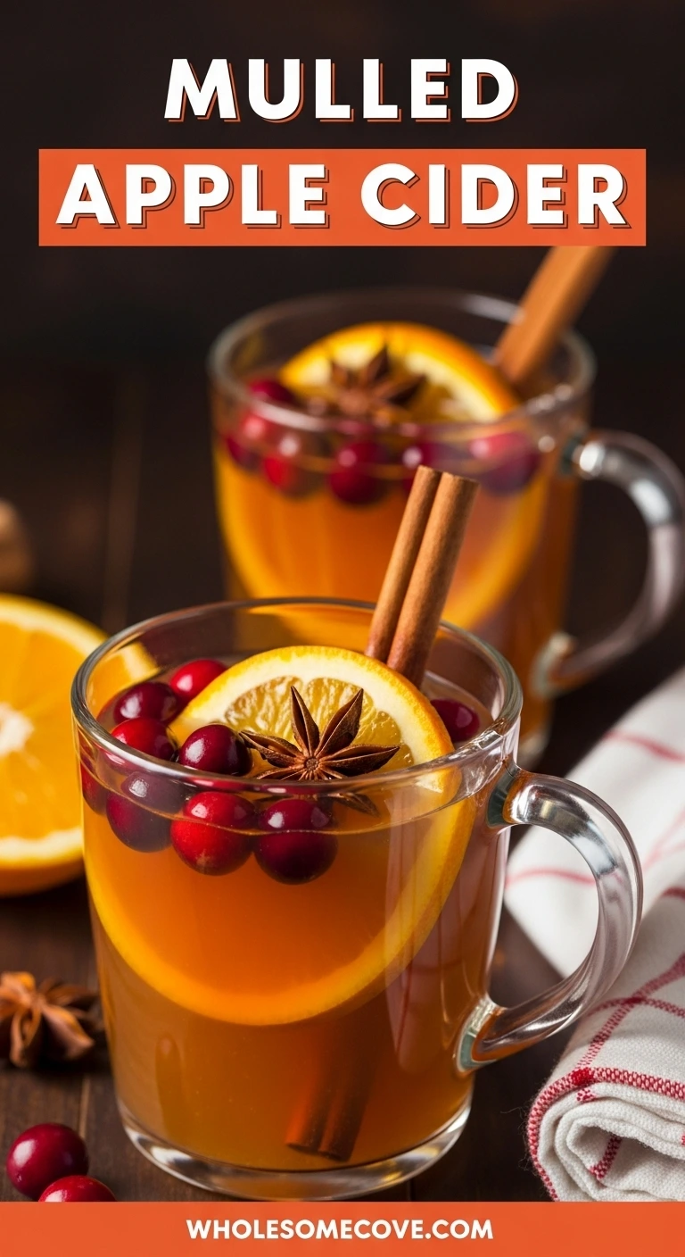 Mulled Apple Cider Recipe | Easy Crockpot Fall Drink