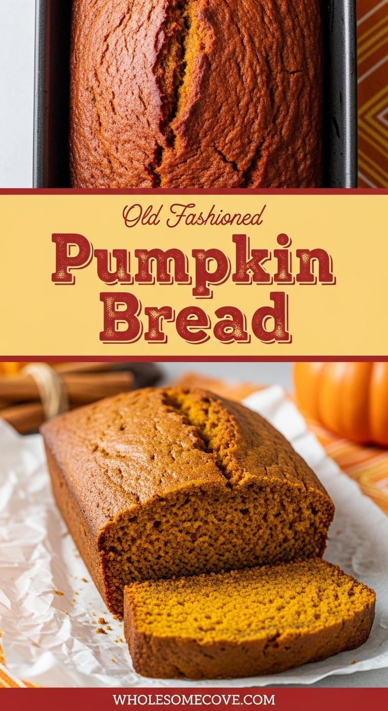 Old Fashioned Pumpkin Bread Recipe | Sweet & Spiced Loaf