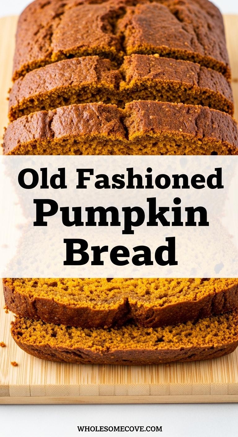 Old Fashioned Pumpkin Bread Recipe | Cozy Fall Baking
