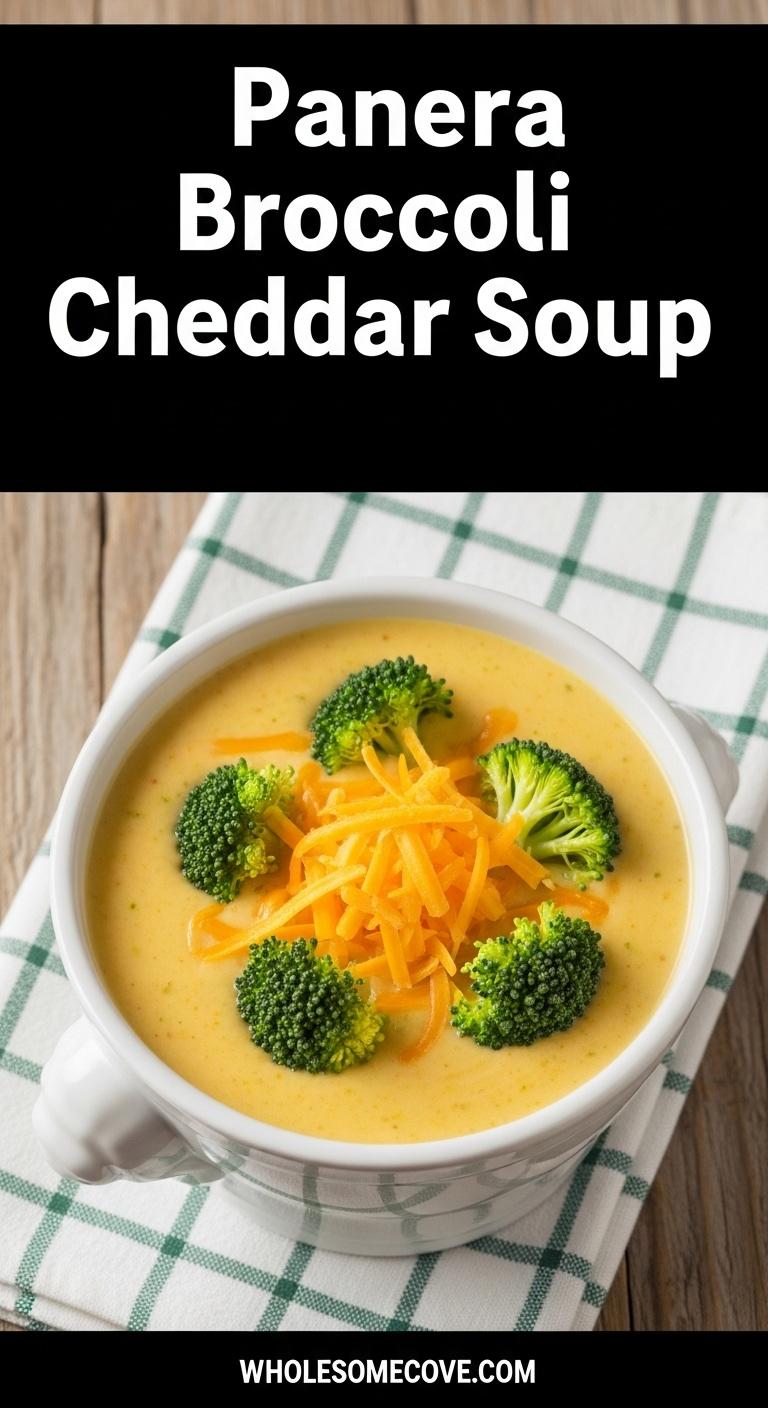 Panera Broccoli Cheddar Soup Recipe: A Cozy Copycat You Can Make at Home Panera Broccoli Cheddar Soup Recipe: A Cozy Copycat You Can Make at Home