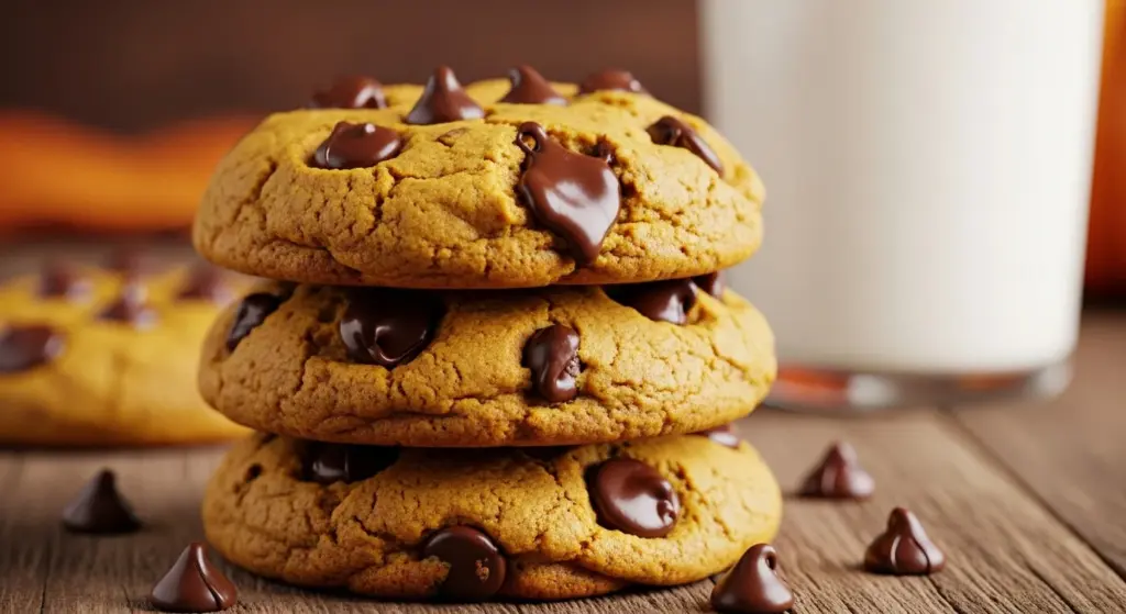 Pumpkin Chocolate Chip Cookies Recipe