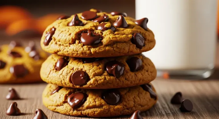 Pumpkin Chocolate Chip Cookies Recipe